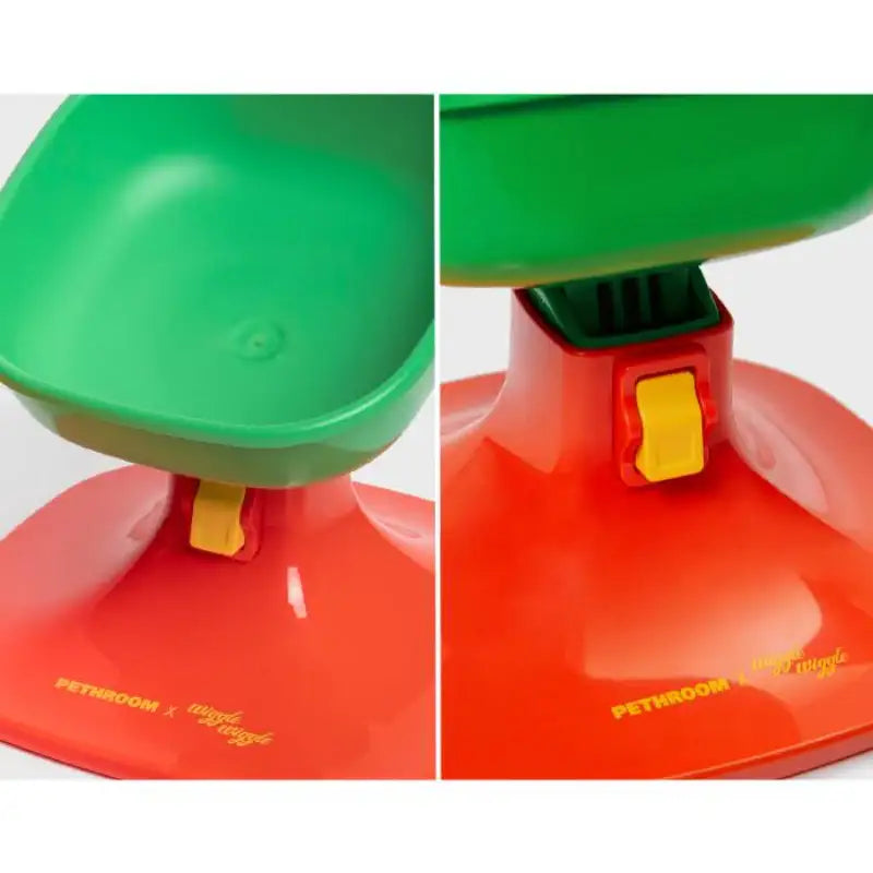 Wiggle Wiggle x Pethroom - Well Fit Table & Bowl Set - Wiggle Wiggle - Pet Supplies - Harumio