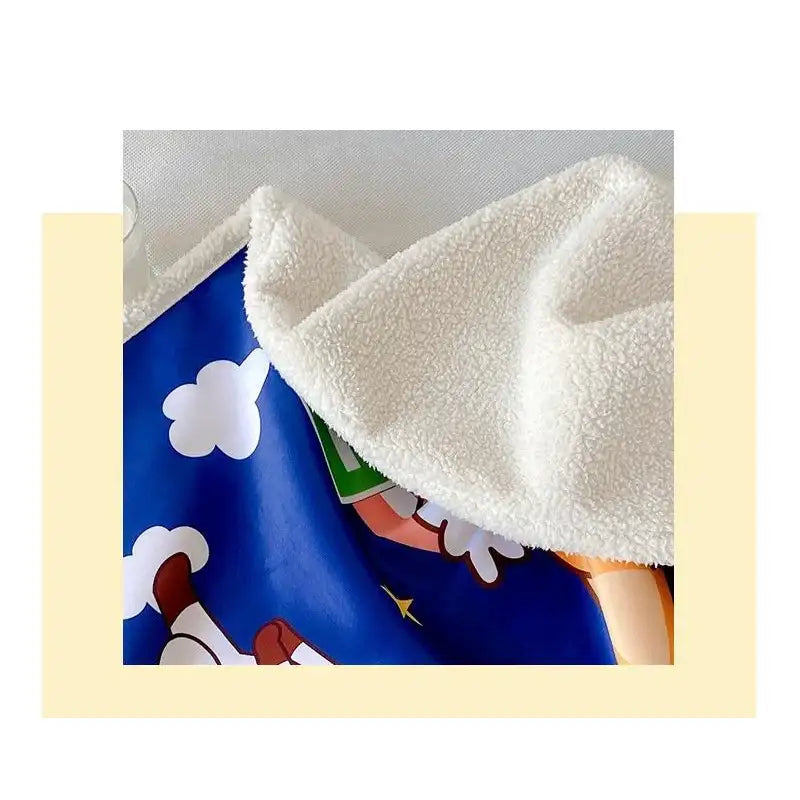 Welshcorgi Mr.Lee - Lap Blanket - Soone Content - Fleece Blanket - Harumio