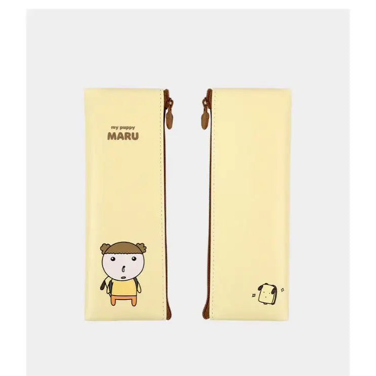 Maru Is a Puppy - Flat Pouch - Webtoon Friends - Stationery - Harumio