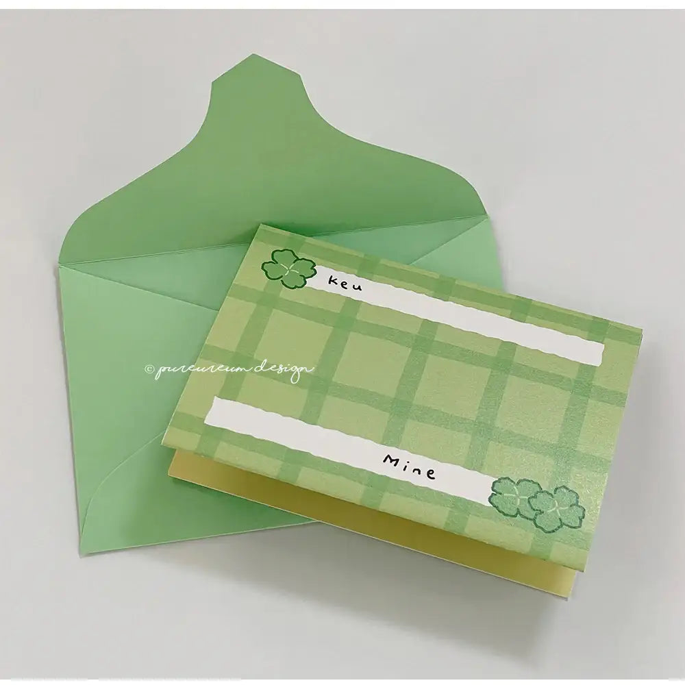 Pureureum Design - Cupid Bear Mini Folding Card ver.1-3 - Pureureum Design - Home & Living, Accessories - Harumio