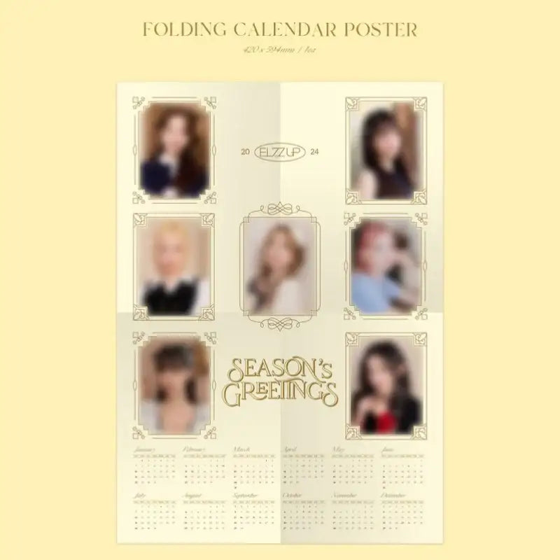 EL7Z UP - 2024 Season's Greetings - Soundwave Co., Ltd. / Apple Monster - Merchandise - Harumio