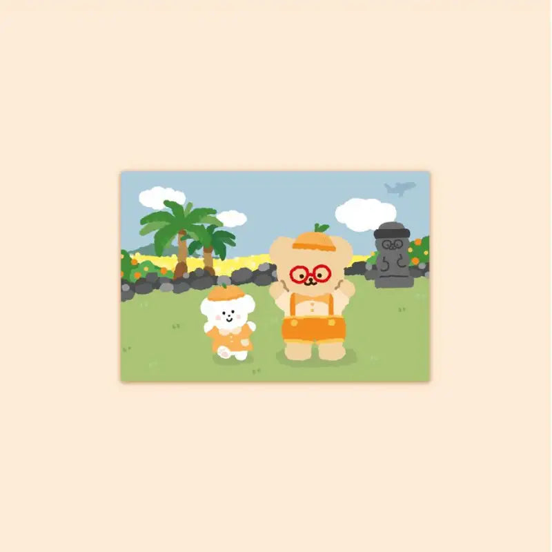 Teteum - Love Jeju Postcards - Teteum - Postcards - Harumio