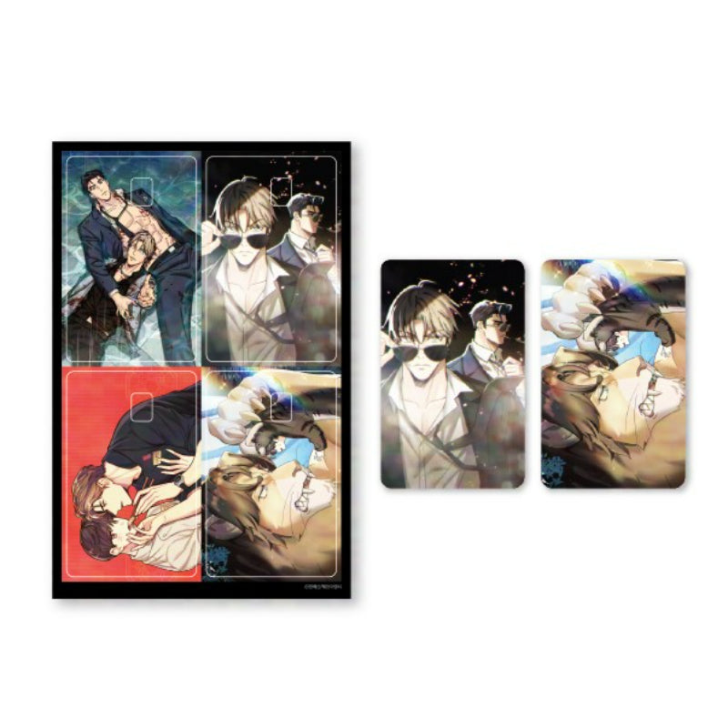 Triad and Tribulations / Pian Pian x BeOn Annex - Credit Card Sticker Set