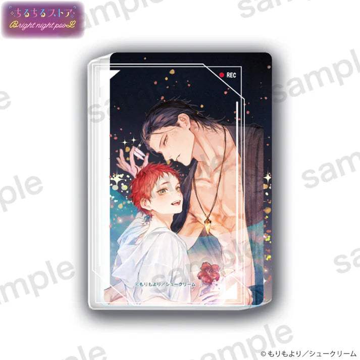 BL Award 2025 Bright Night Pool Goods - Soaked Photo Acrylic Block