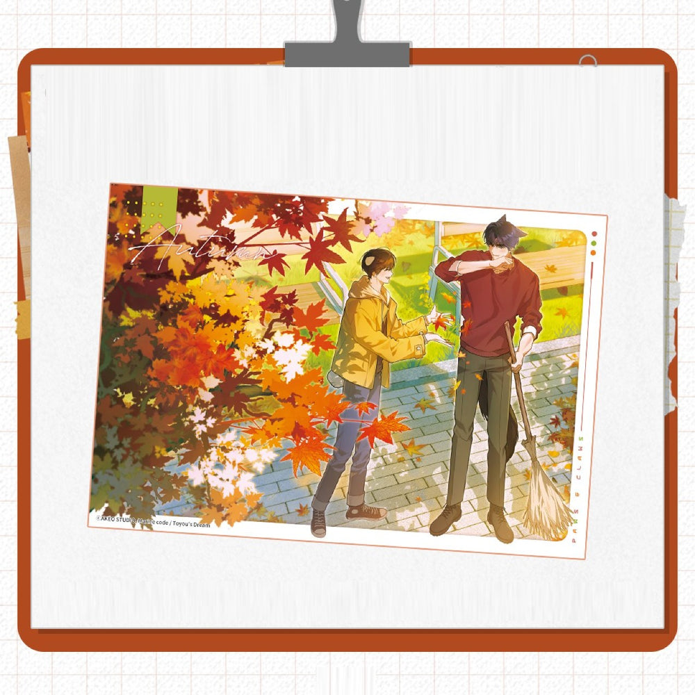 COMI PLUS x GANYMEDES x Toyou's Dream - Paws & Claws PET Colored Paper