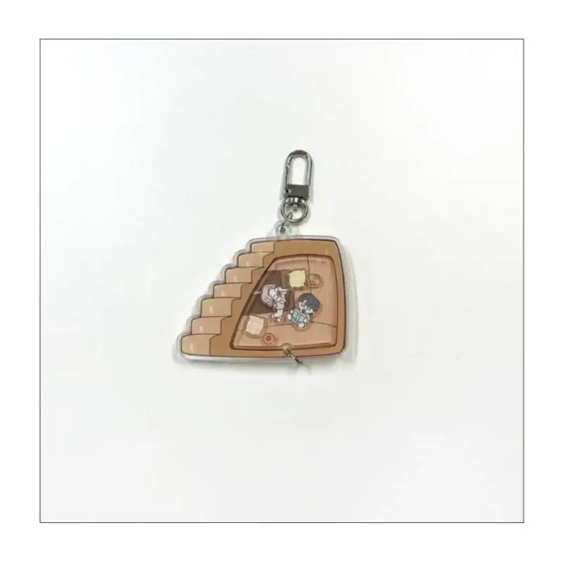 Dam Of The Forest - Shaker Acrylic Keyring - ARTRANK - Acrylic Keyring - Harumio