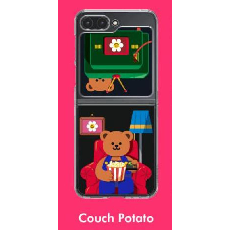 Wiggle Wiggle - Galaxy Z Flip 5 Transparent Case