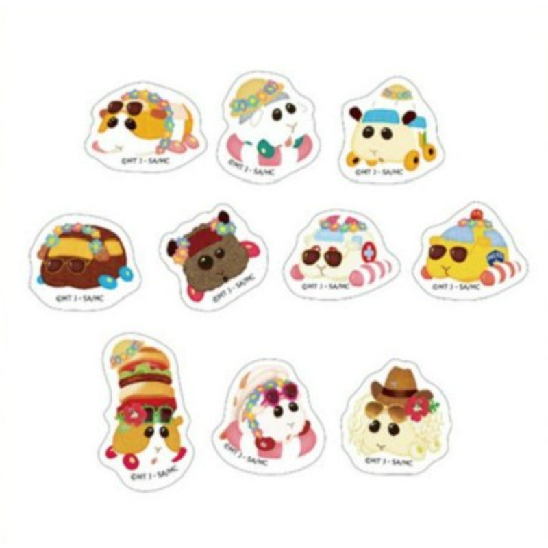 Pui Pui Molcar x Toonique - Flake Seal Set