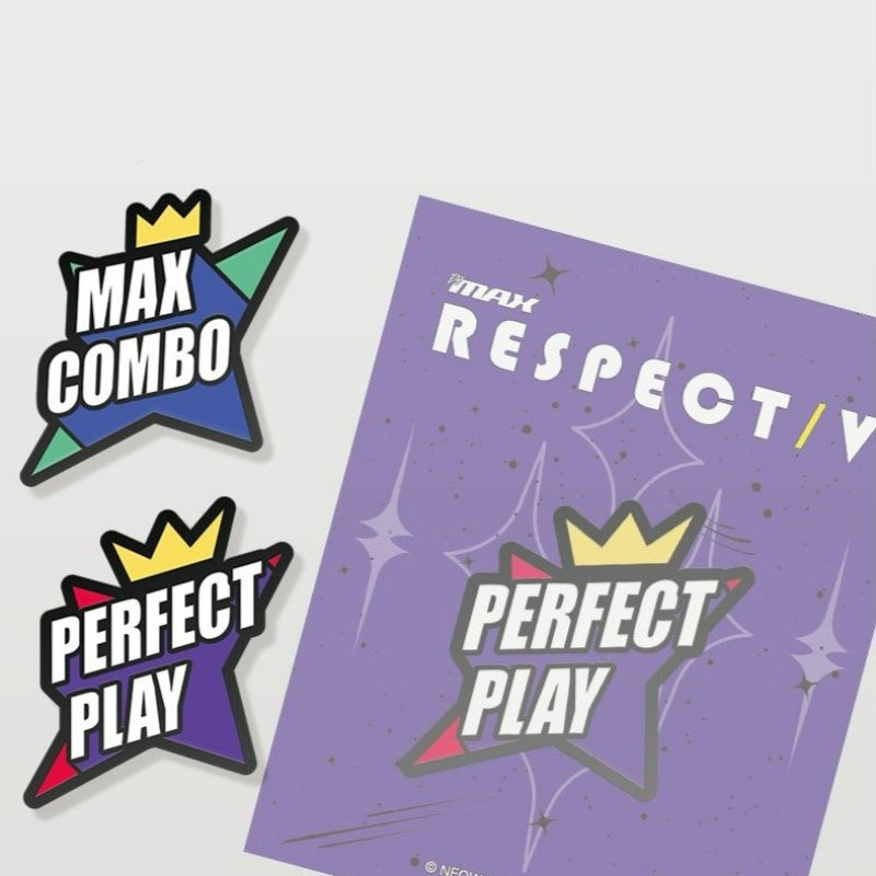 DJMAX RESPECT V X ANIPLUS - Metal Badge