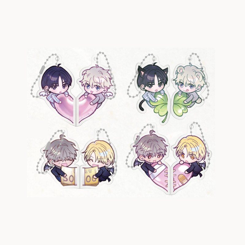 Sora's Eyes x Bound to Be x BeOn Annex - Acrylic Magnet Keyring