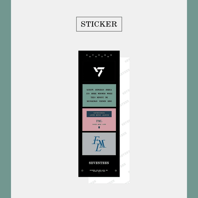 Seventeen - FML - 4-cuts Photo Binder Set