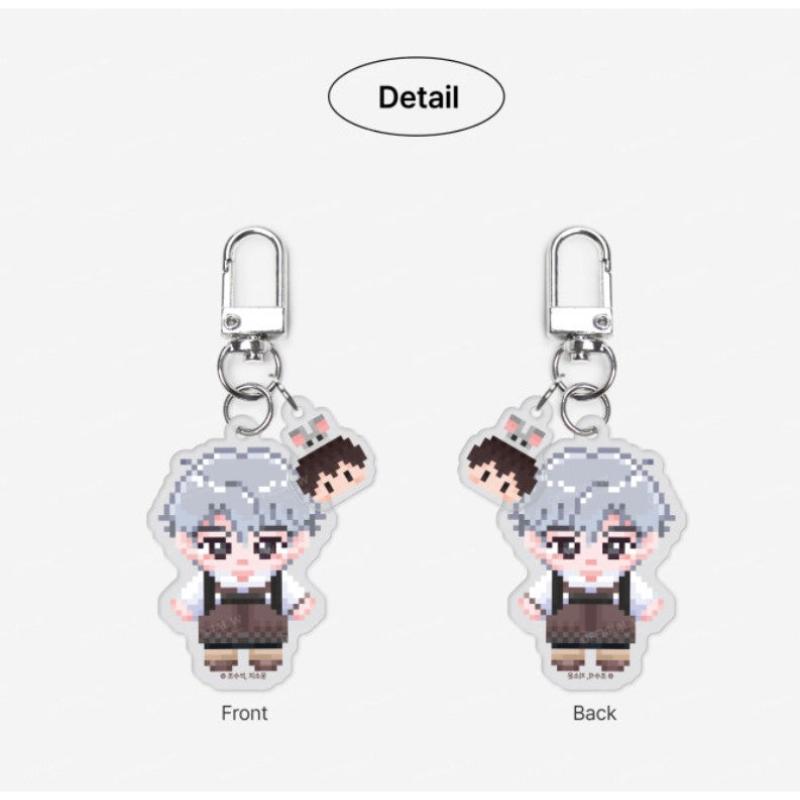 My Rat Is an S-Class Awakener - Pixel Keychain