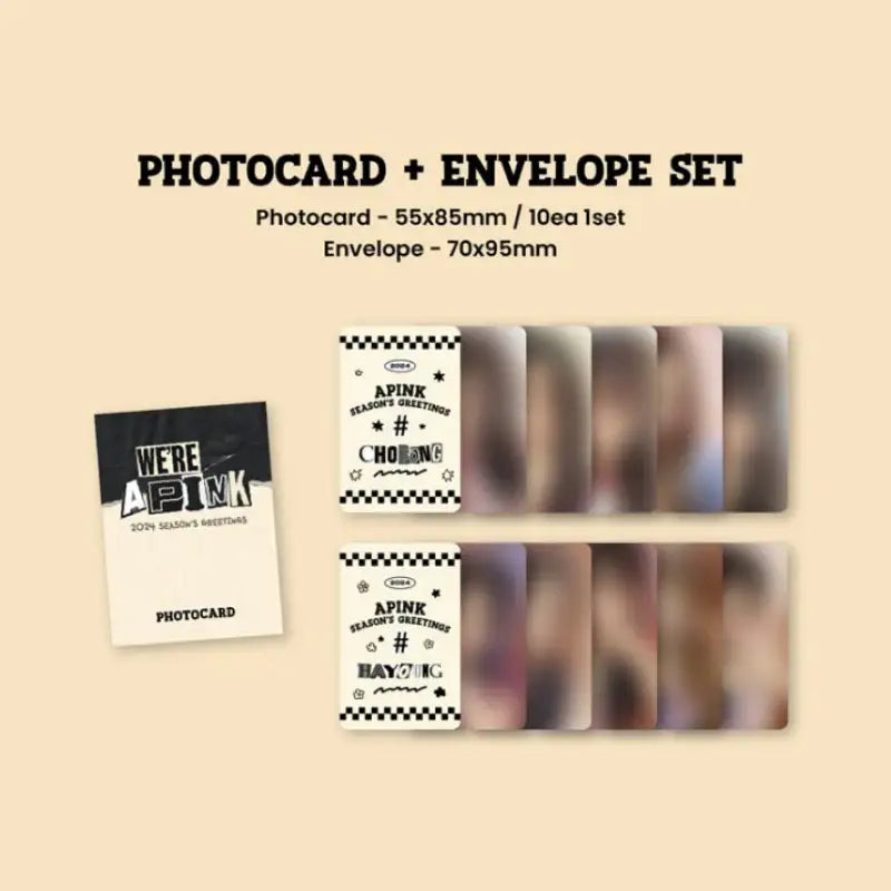 Apink - 2024 Season's Greetings - fromm / IST Entertainment - Merchandise - Harumio