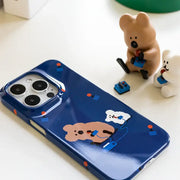 Dinotaeng - Let's Drift iPhone Hard Case - Dinotaeng - Phone Cases - Harumio