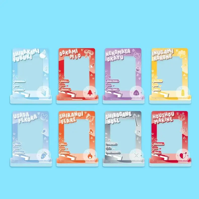 hololive x ANIPLUS - Acrylic Card Holder Stand - ANIPLUS - card holder stand - Harumio