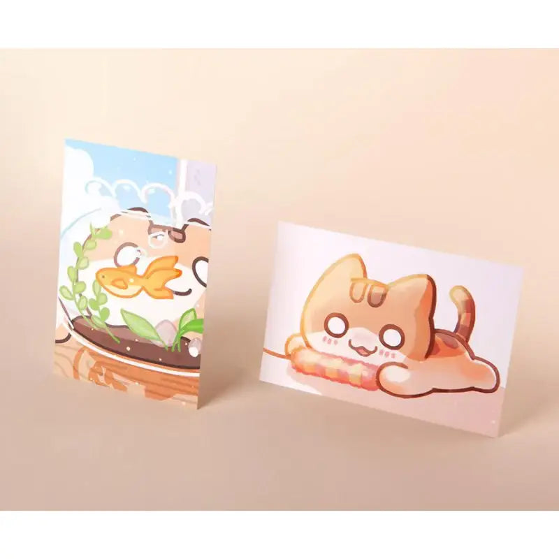 The Owner of the Earth is a Cat - Postcard Set - D&C WEBTOON Biz - Postcard - Harumio