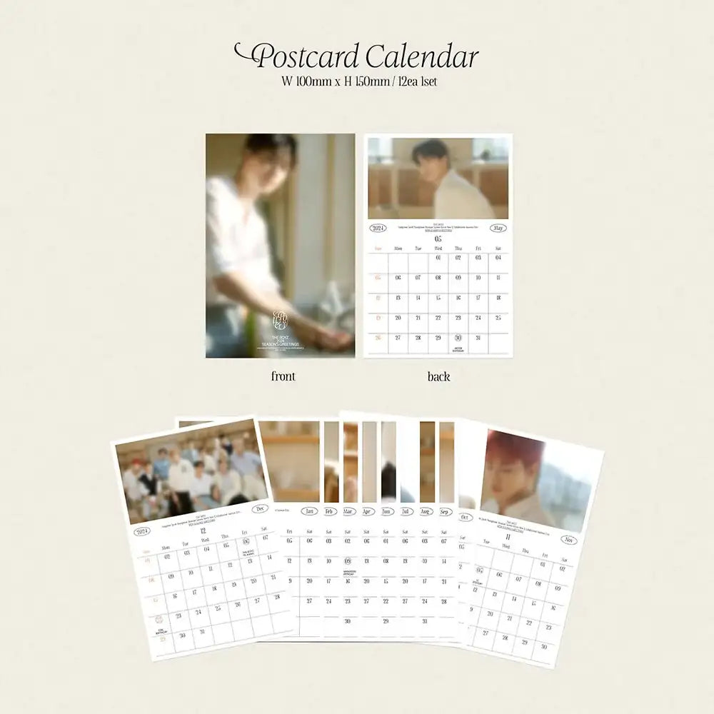 THE BOYZ - 2024 Season's Greetings - Everline Co., Ltd. / IST Entertainment - Merchandise - Harumio