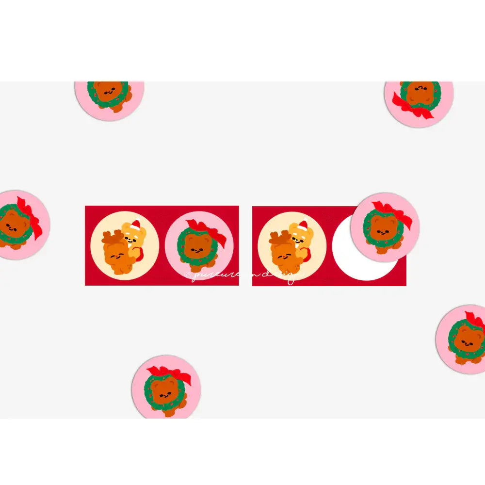 Pureureum Design - Cupid Bear Christmas Pack - Pureureum Design - Home & Living, Accessories - Harumio