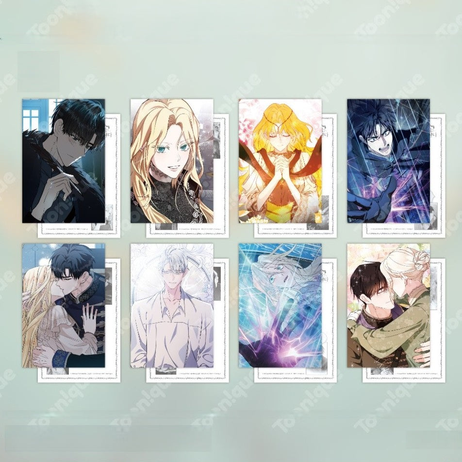 The Villainess Lives Again X Toonique - illustration Postcard Set