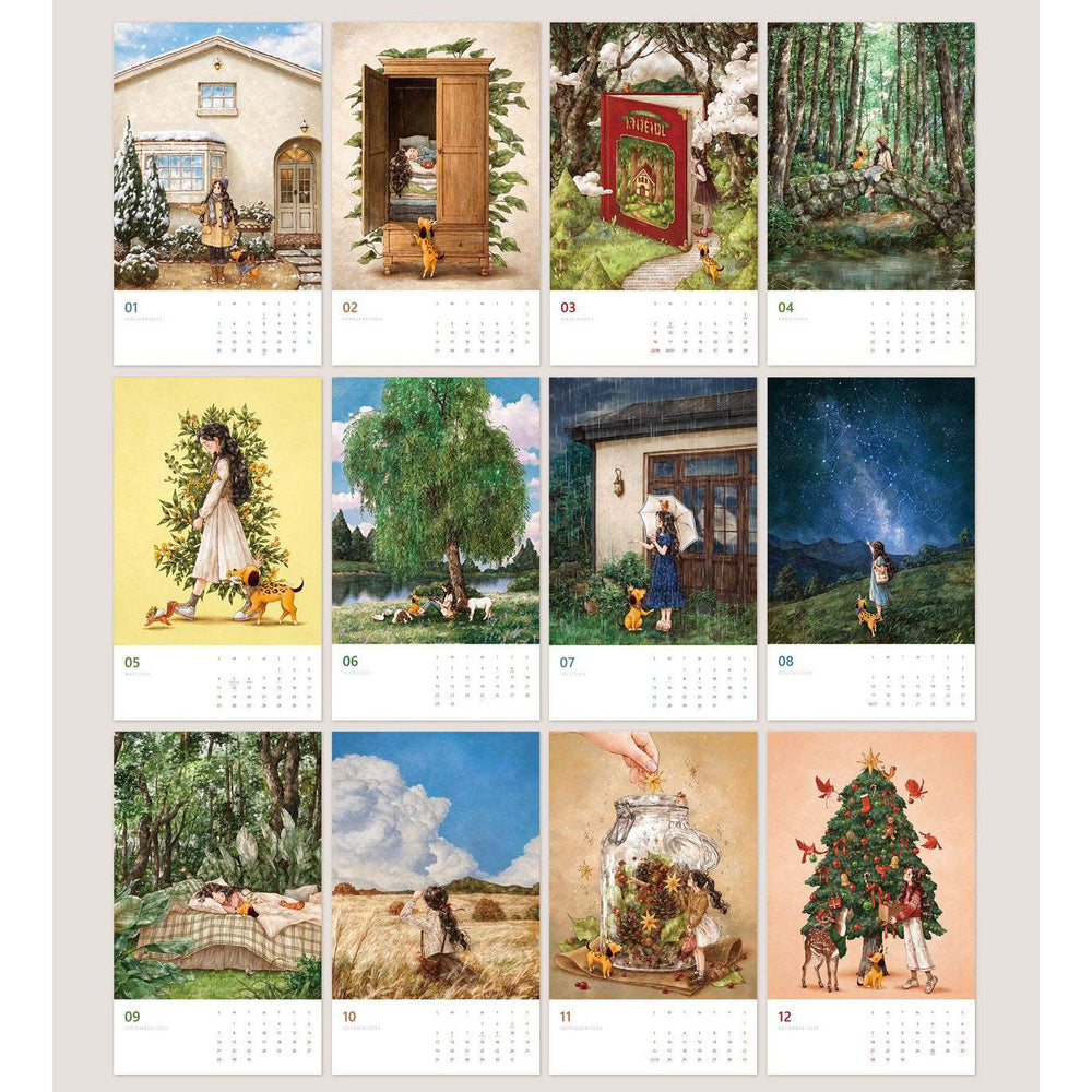 2025 AEPPOL Forest Girl Diary : Planner and Calendar (tumblbug) - AEPPOL - Manhwa - Harumio