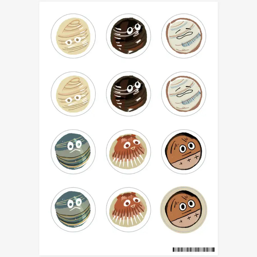 The Pine Cake - Seashell Sticker - Marpple Shop - Sticker - Harumio