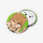 Galois - Suspicious Dingo Furry Pin Button - Marpple Shop - Pin Button - Harumio