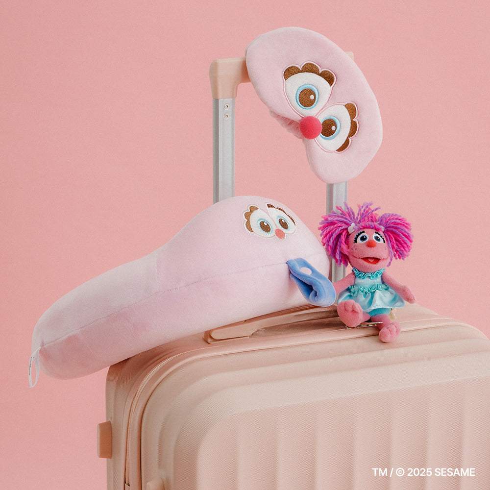 Sesame Street Spa Day - Abby Portable Travel Neck Pillow