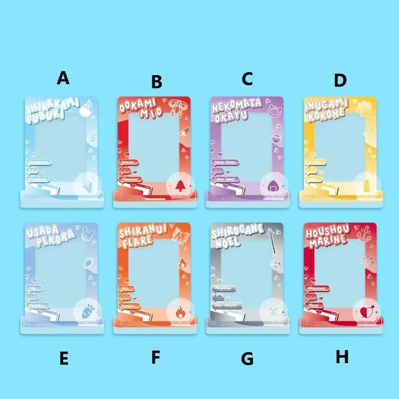 hololive x ANIPLUS - Acrylic Card Holder Stand - ANIPLUS - card holder stand - Harumio