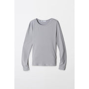 SPAO - Round Neck Long Sleeve T-Shirt (LIGHT BLUE)