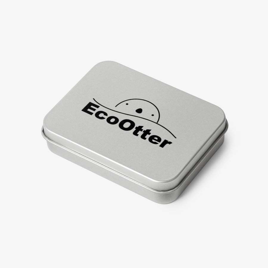 EcoOtter - Silver Tin Case - Marpple Shop - Tin Case - Harumio