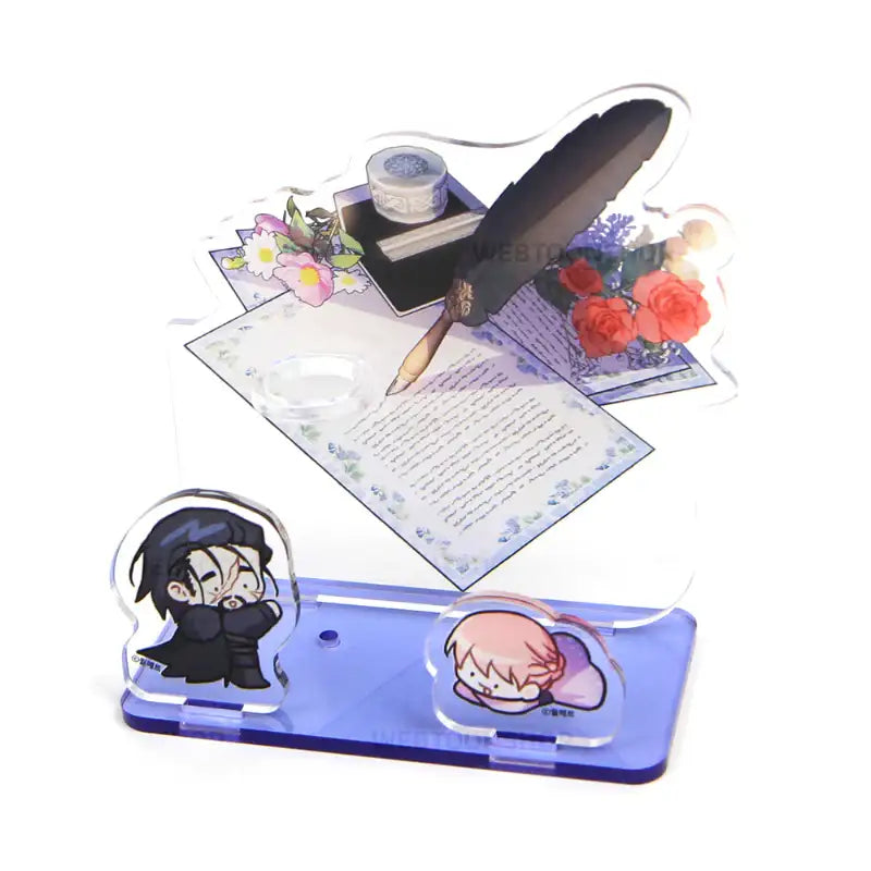 Another Typical Romance Fantasy - Acrylic Pen & Memo Holder - Webtoon Shop - Acrylic Holder - Harumio