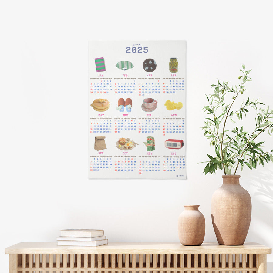 Jseolmin - 2025 Calendar Fabric Poster - Marpple Shop - Poster - Harumio