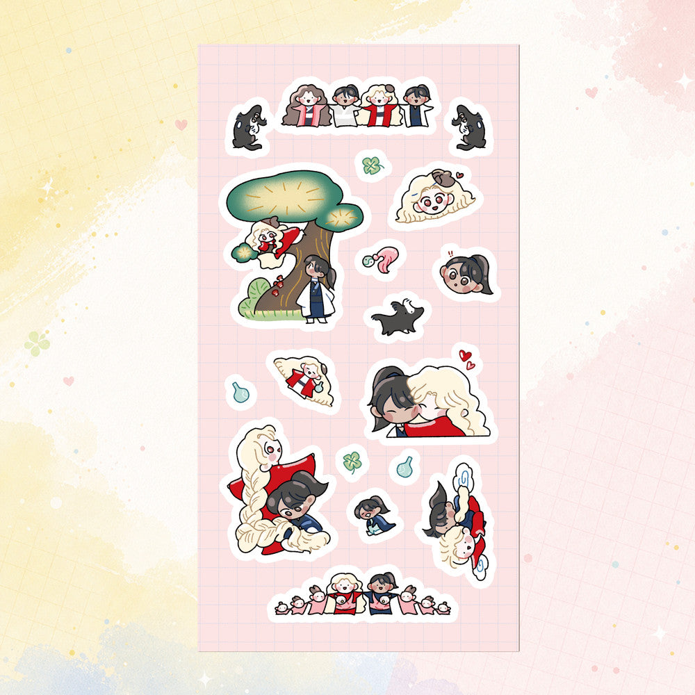 The Boy Who Stole From the Fairy Lake - Seal Sticker