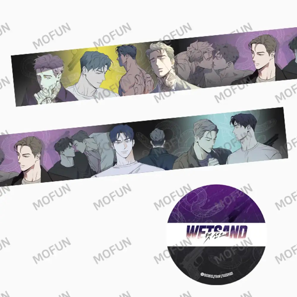 WETSAND x MOFUN - Glitter Masking Tape - Mofun - Masking Tape - Harumio