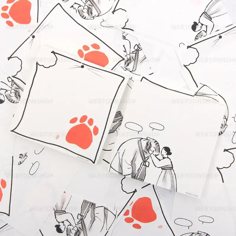 Tale of the Tiger Bride - Memo Pad Set - Webtoon Shop - Memo Pads - Harumio