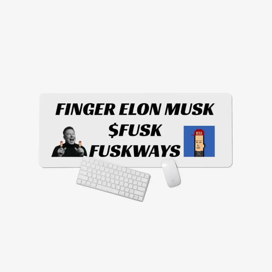 FUSK - Persk Gaming Long Pad - Marpple Shop - Desk Mat - Harumio