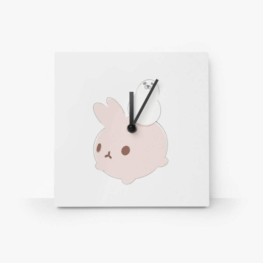 Eun Dam Bi - Rabbit and Seal Clock - Marpple Shop - Clock - Harumio