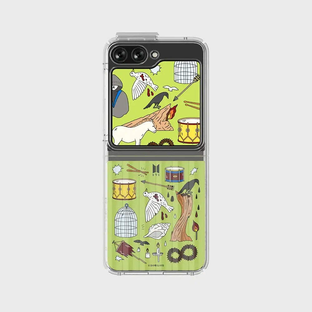SLBS - BTS Music Theme ON Flip Suit Card Case Set - SLBS - Home & Living, Accessories - Harumio