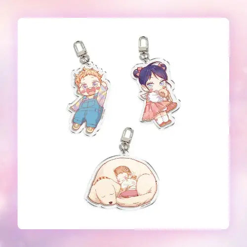 Love Is An Illusion! - SD Acrylic Keyring - Toon!que - Acrylic Keyring - Harumio