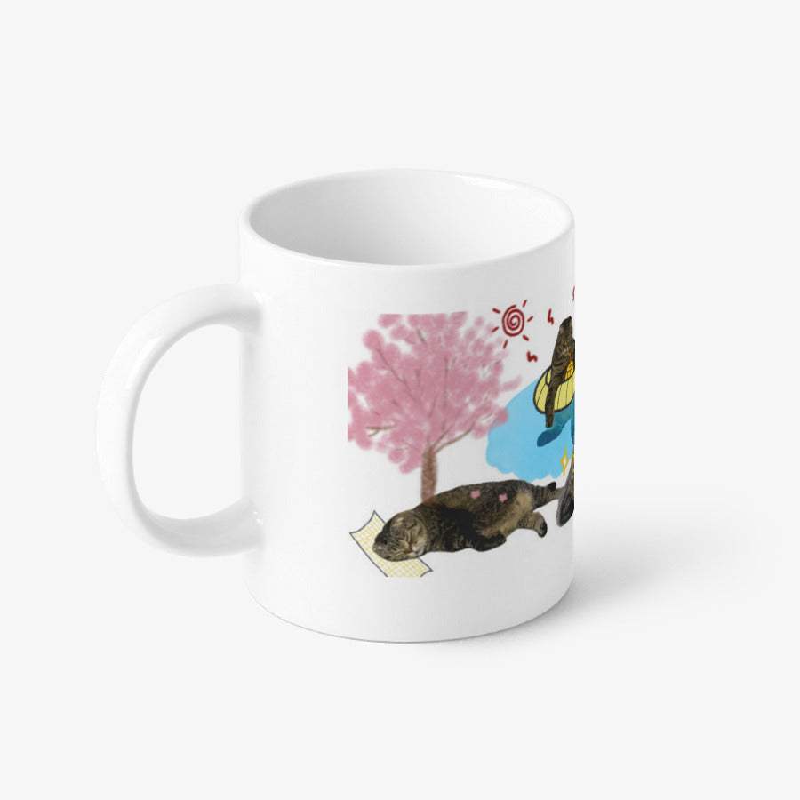 Crazy Pepperoni Club - Spring Leisure Basic Mug - Marpple Shop - Mug - Harumio