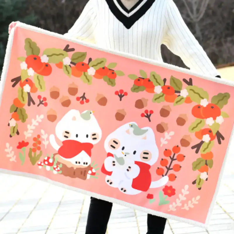 Mayo - Fleece Lap Blanket - Soone Content - Blanket - Harumio