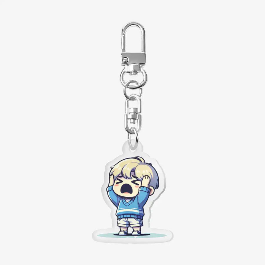 Ppomily Store - Crybaby Posikgu Acrylic Keyring - Marpple Shop - Keyring - Harumio