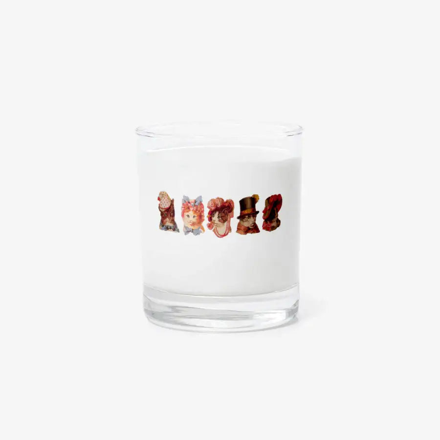 Queens Rain - Kitty Kitty Glass Cup - Marpple Shop - Glass Cup - Harumio