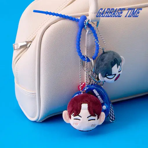 Garbage Time - Jakppung Face Keyring - Webtoon Friends - Keyring - Harumio