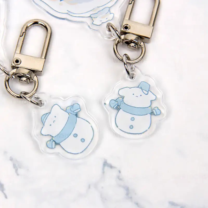 A World Without You - Acrylic Two-stage Keyring - Webtoon Shop - Acrylic Keyring - Harumio
