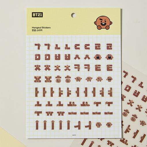 BT21 - Souvenir Korean Stickers - Line Friends - Sticker - Harumio