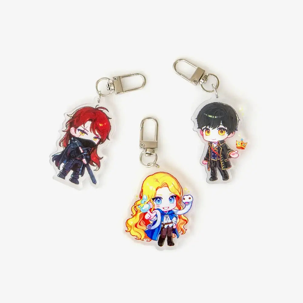 The Golden-Haired Summoner - Acrylic Keyring - Lezhin - Acrylic Keyring - Harumio