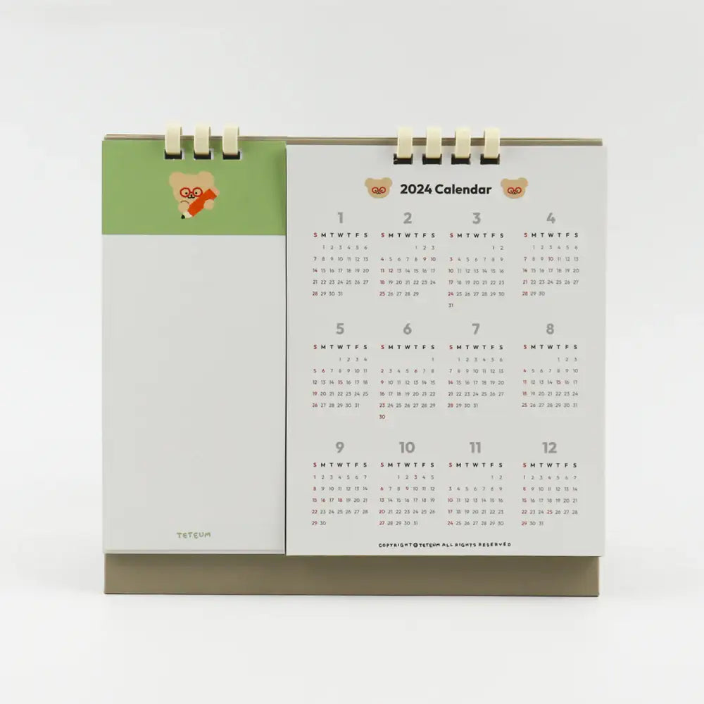 Teteum - 2024 Calendar - Teteum - Calendar - Harumio