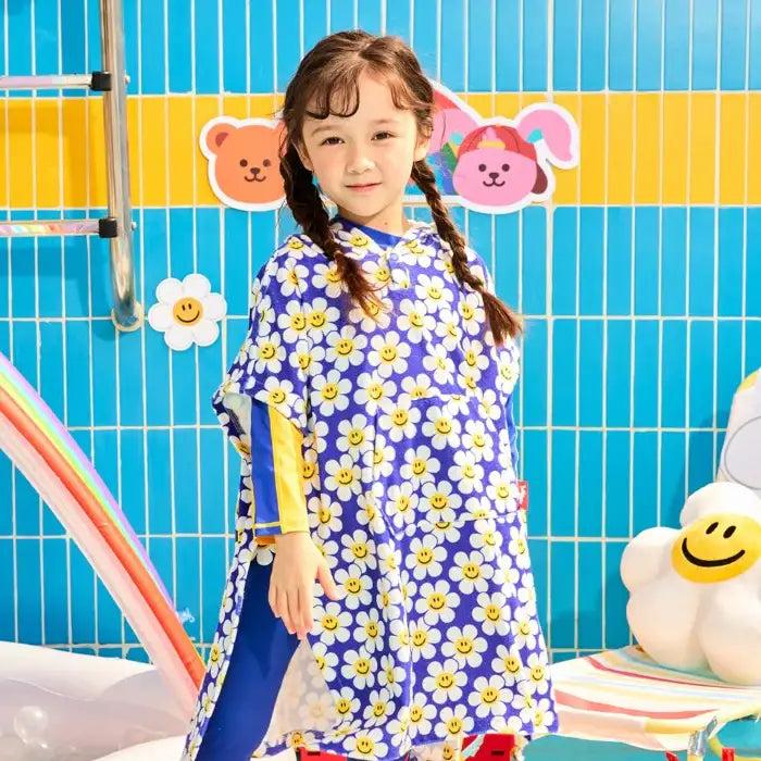 Wiggle Wiggle - Towel Beach Hooded Poncho - Wiggle Wiggle - poncho - Harumio