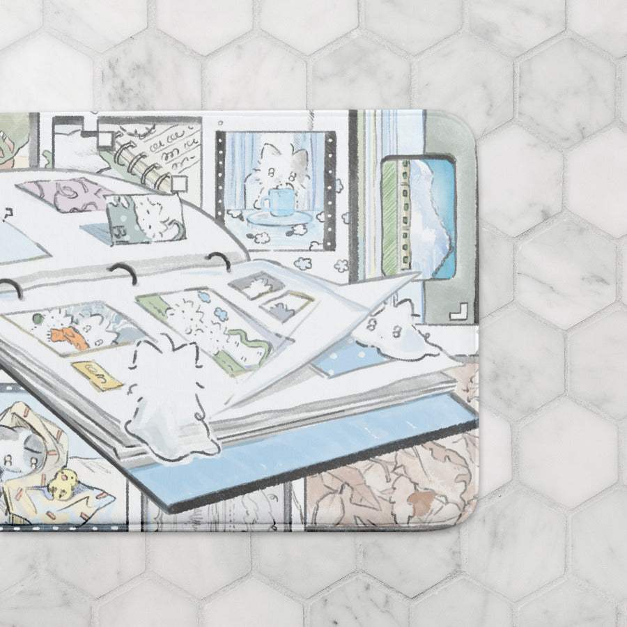 Blowing Friends - Hot & Cold Memories Mat - Marpple Shop - Mat - Harumio